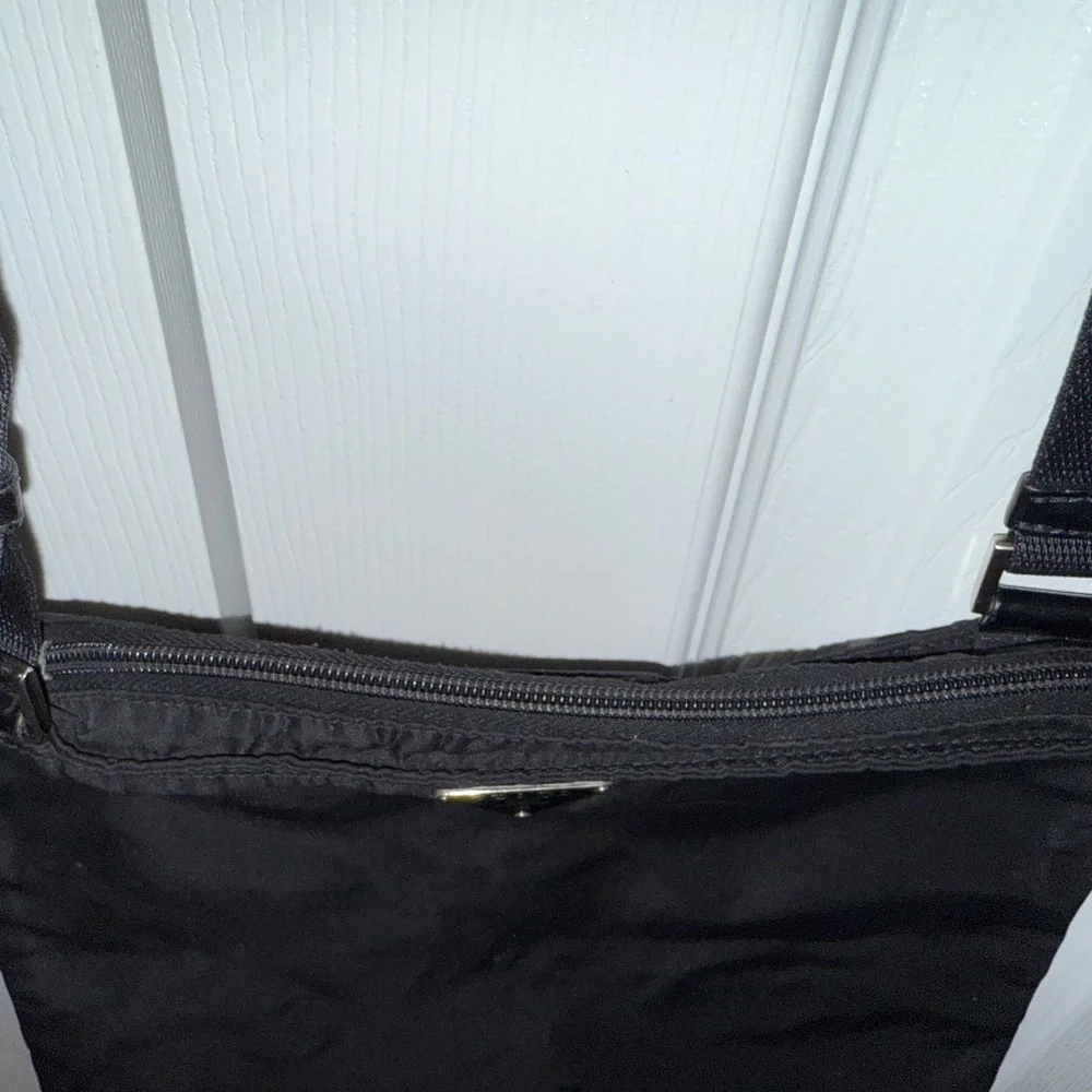 Authentic Prada Nylon Crossbody bag, Black with adjustable shoulder strap - Picture 9 of 14
